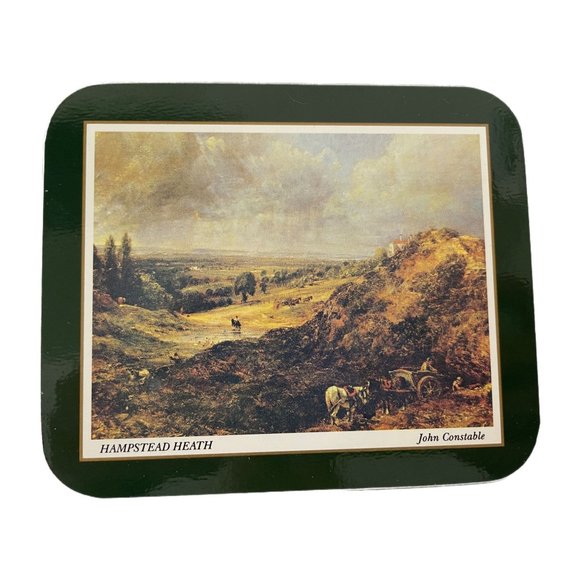 Jason Hardboard Cork Back Set of 6 Coasters by John Constable - Picture 9 of 9